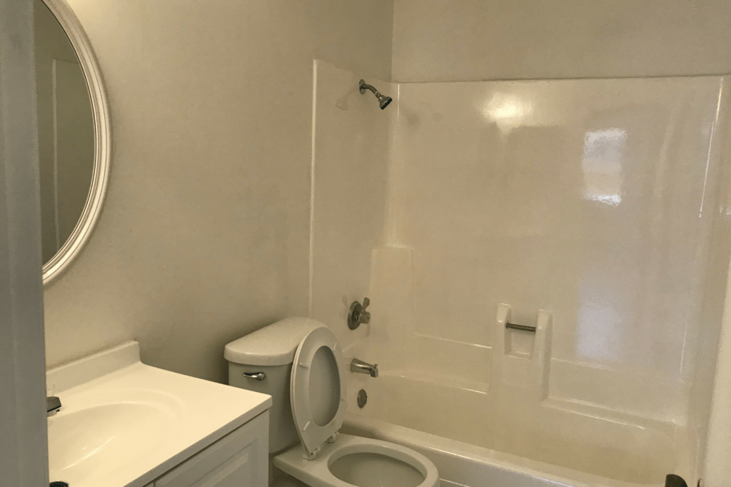 Finishing Bathroom Remodel - All Climate Painting and Remodeling