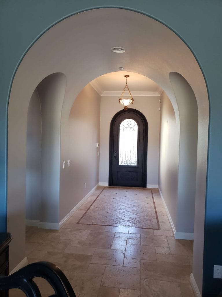 Painting Archway - All Climate Painting and Remodeling