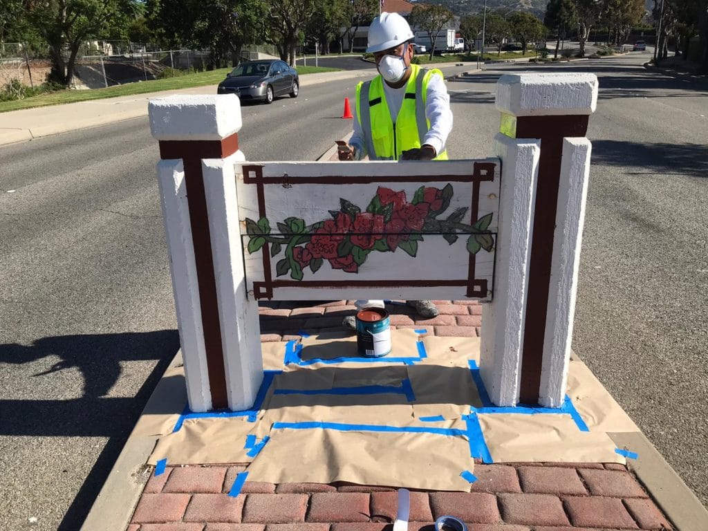 Painting Camarillo Street Signs - All Climate Painting and Remodeling
