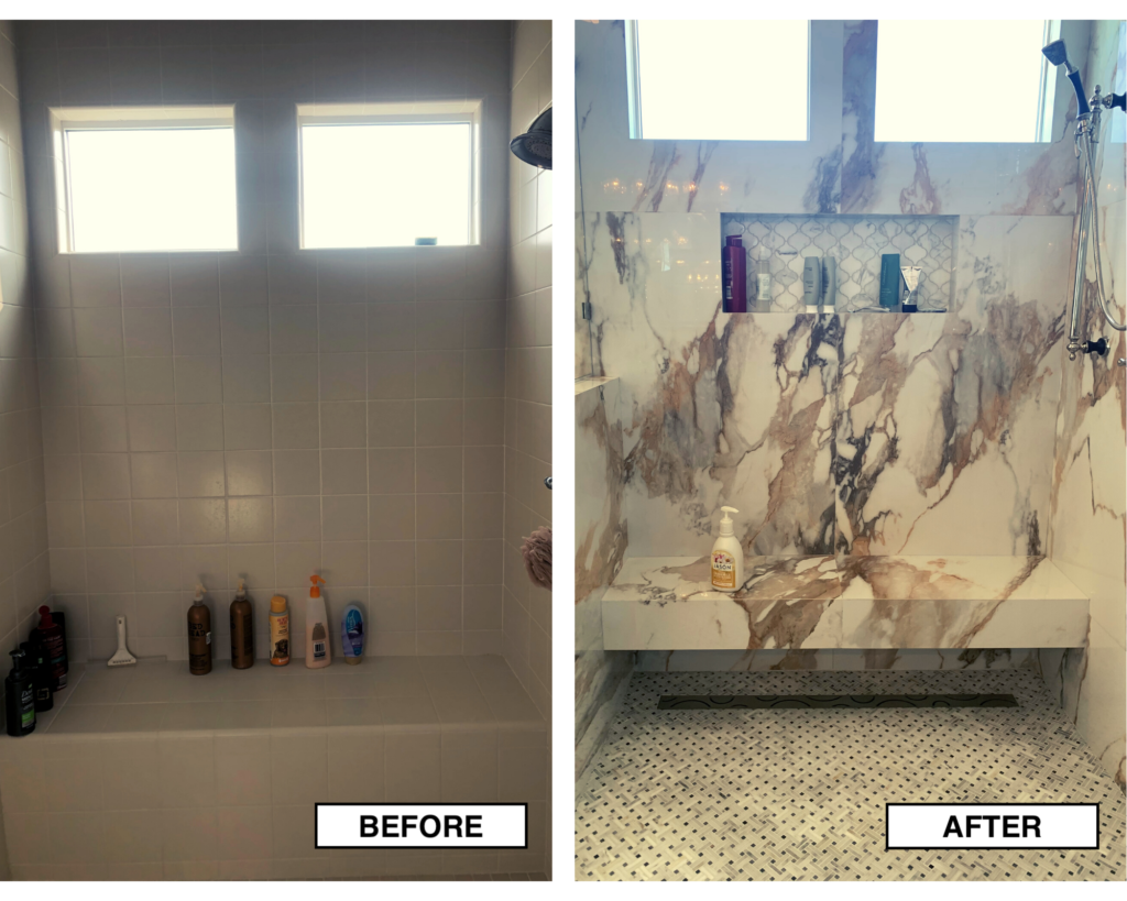 Before and After Shower - ACP